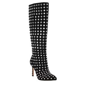 🌟 Gianni Bini AIMEE OVERSIZED RHINESTONES Tall Boot Size 6.5  NWT